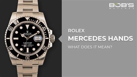 Rolex mercedes watch meaning